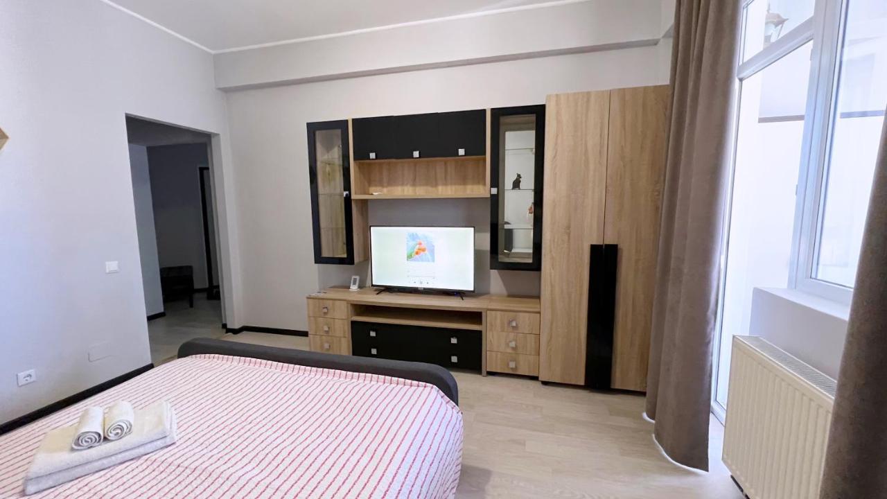 Comfortable Apartment With A Panoramic View Kischinau Exterior foto