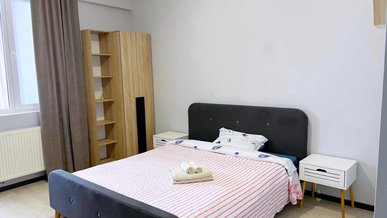 Comfortable Apartment With A Panoramic View Kischinau Exterior foto
